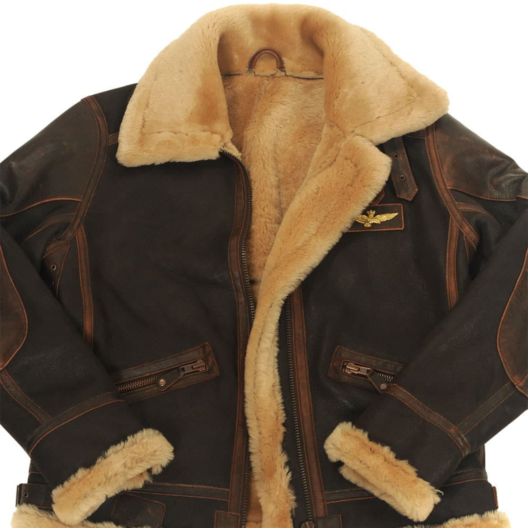 Maverick — Giacca Aviatore Limitata con Pelliccia