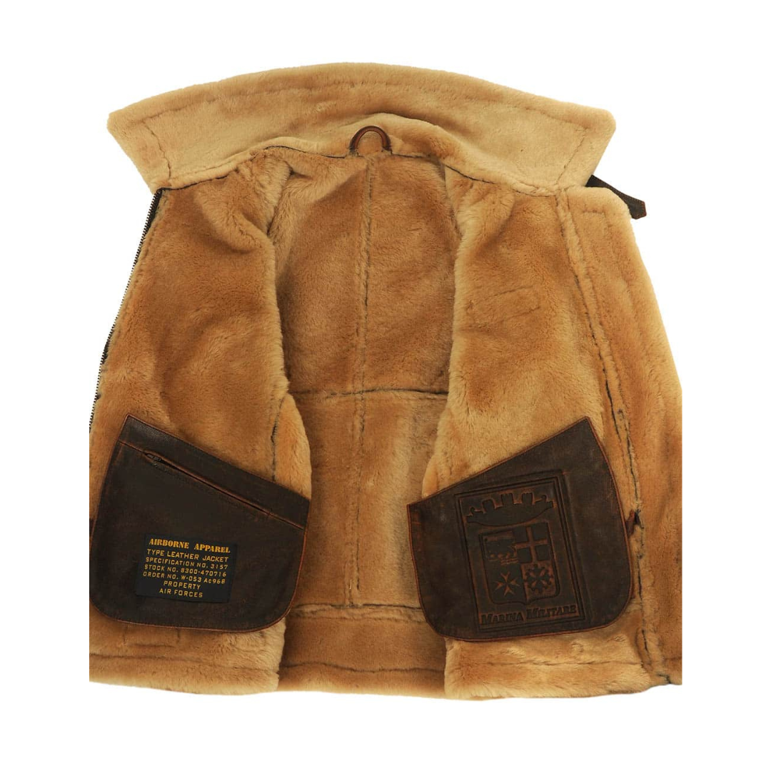 Maverick — Giacca Aviatore Limitata con Pelliccia