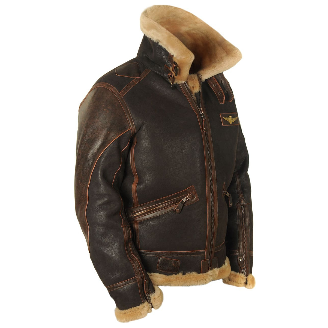 Maverick — Giacca Aviatore Limitata con Pelliccia