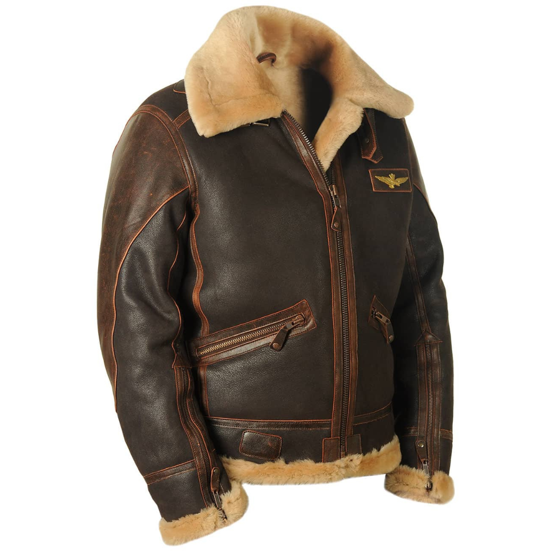 Maverick — Giacca Aviatore Limitata con Pelliccia