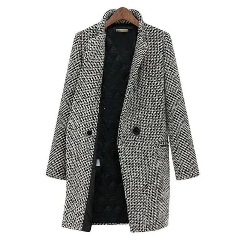 Warszawska™ Cappotto elegante per autunno e inverno