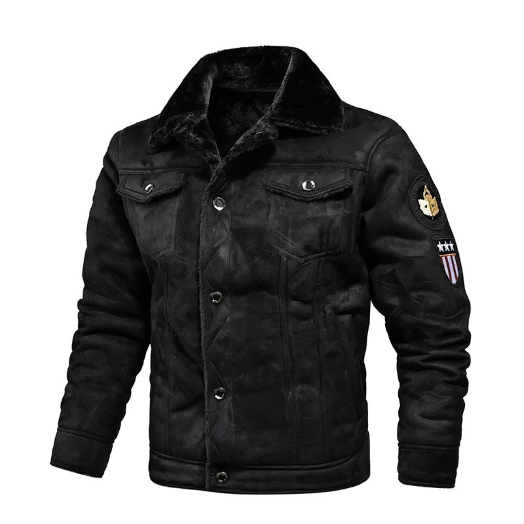Dobromir | Giacca in pelle calda e versatile