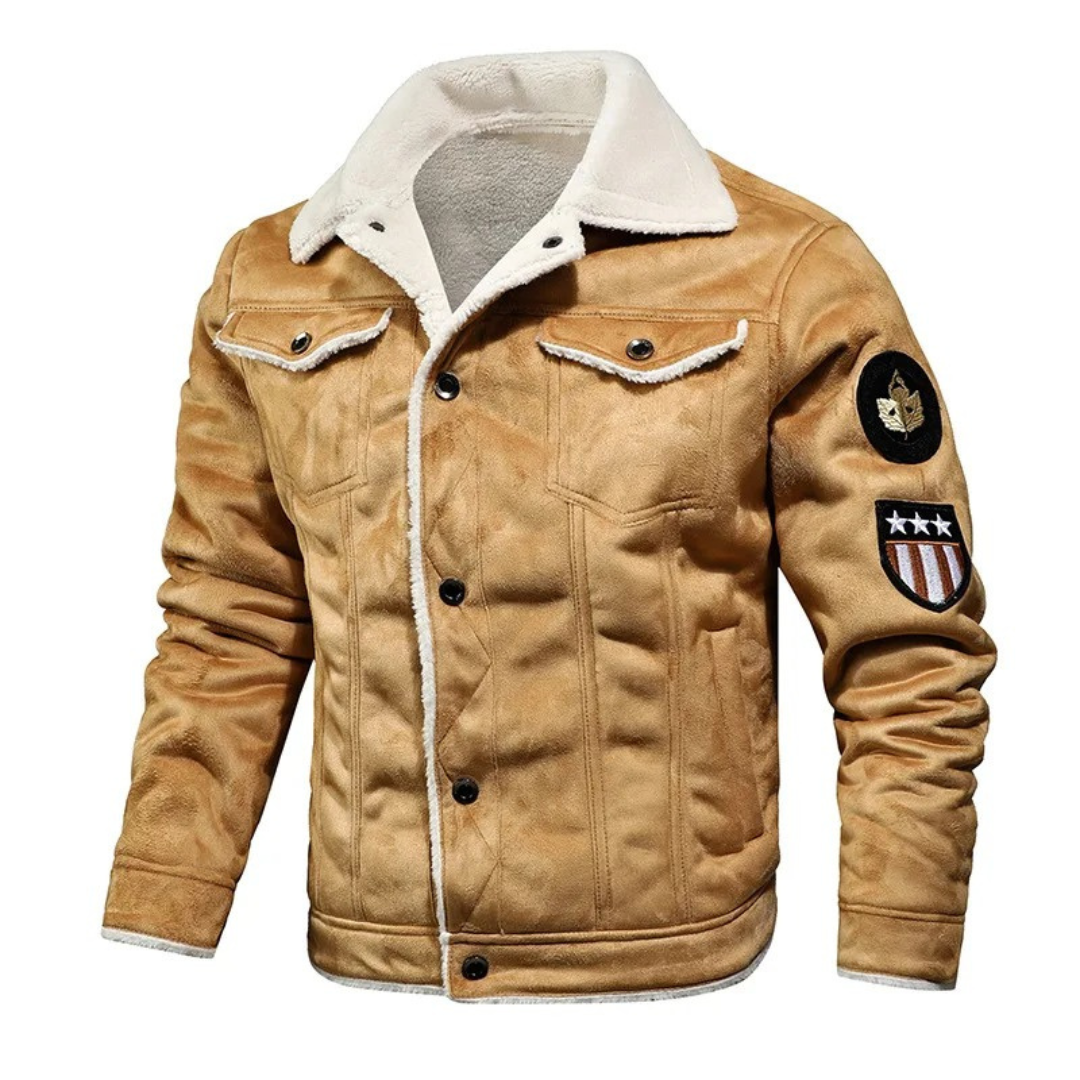 Dobromir | Giacca in pelle calda e versatile