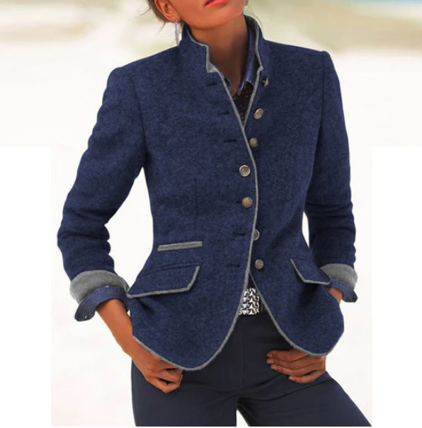 Natasza™ | Cardigan elegante con collo alto