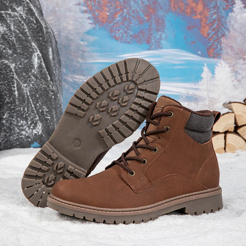 UrbanFur™ Stivaletti da Uomo Foderati in Peluche