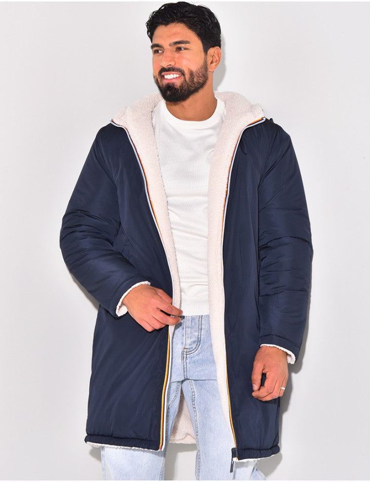 LEON™ Felpa con cappuccio in Teddy-Fleece da uomo – calda e leggera