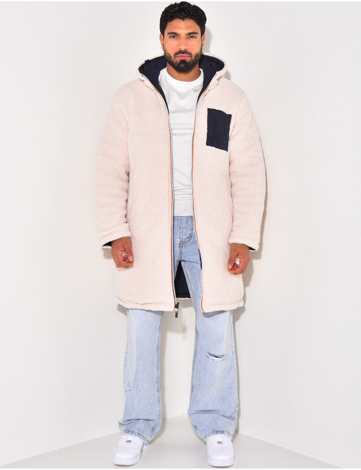 LEON™ Felpa con cappuccio in Teddy-Fleece da uomo – calda e leggera