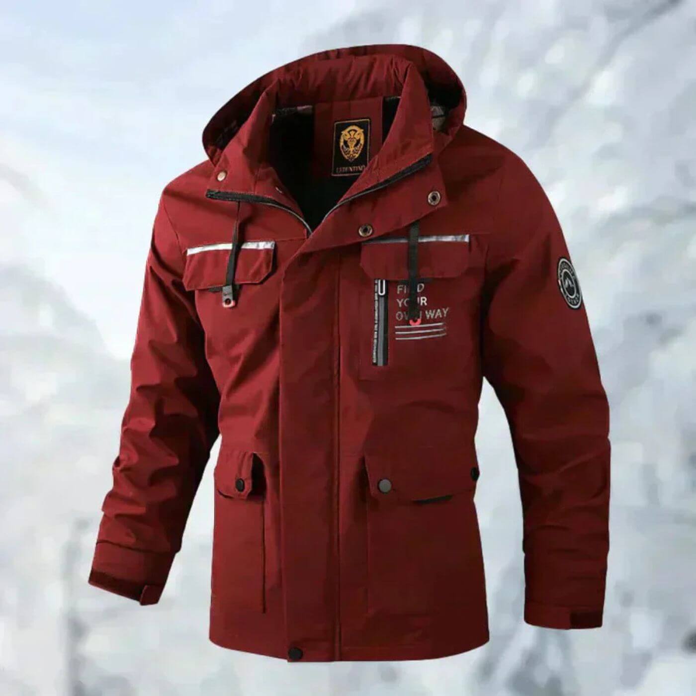 Harden™ | Giacca invernale da uomo con cappuccio
