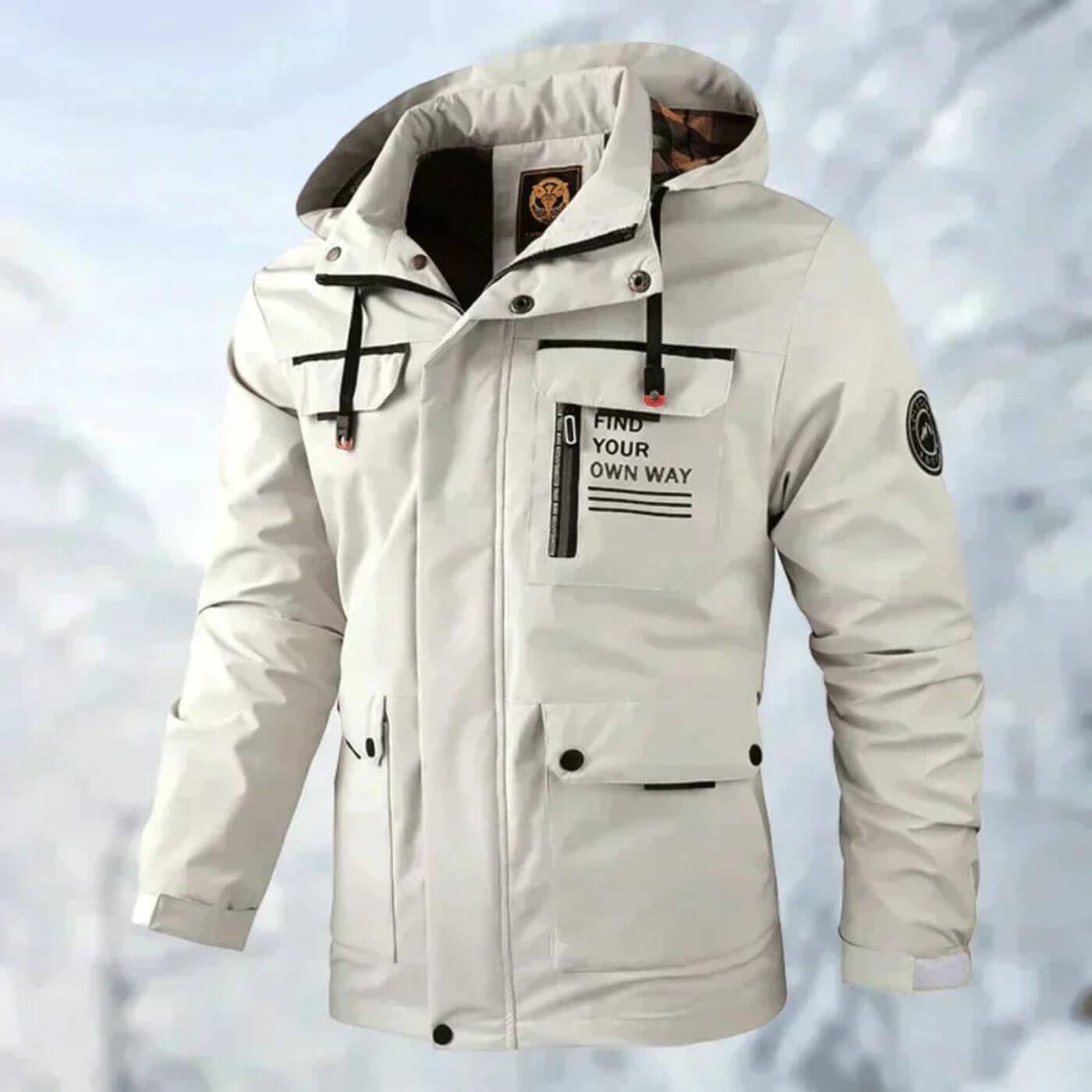 Harden™ | Giacca invernale da uomo con cappuccio