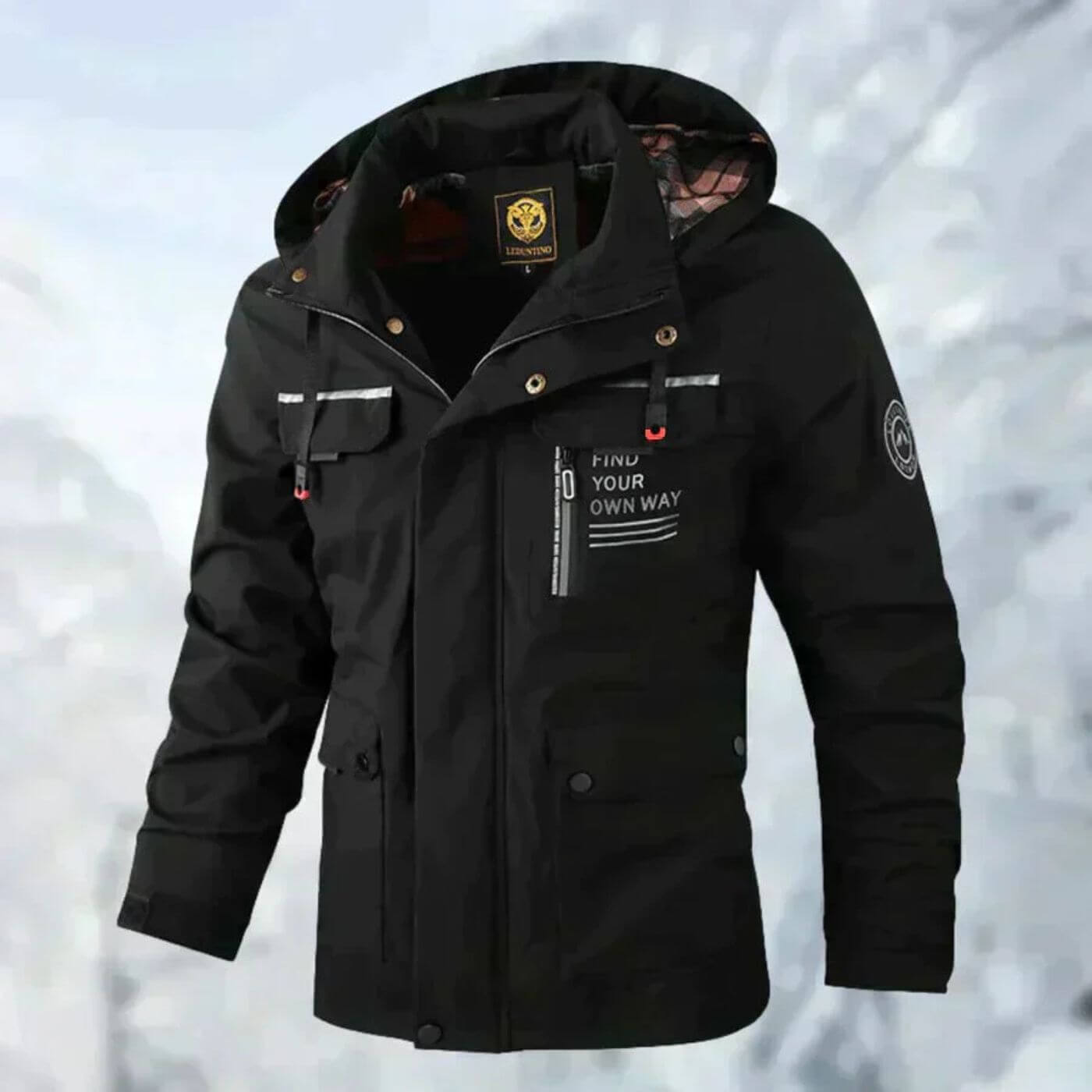 Harden™ | Giacca invernale da uomo con cappuccio