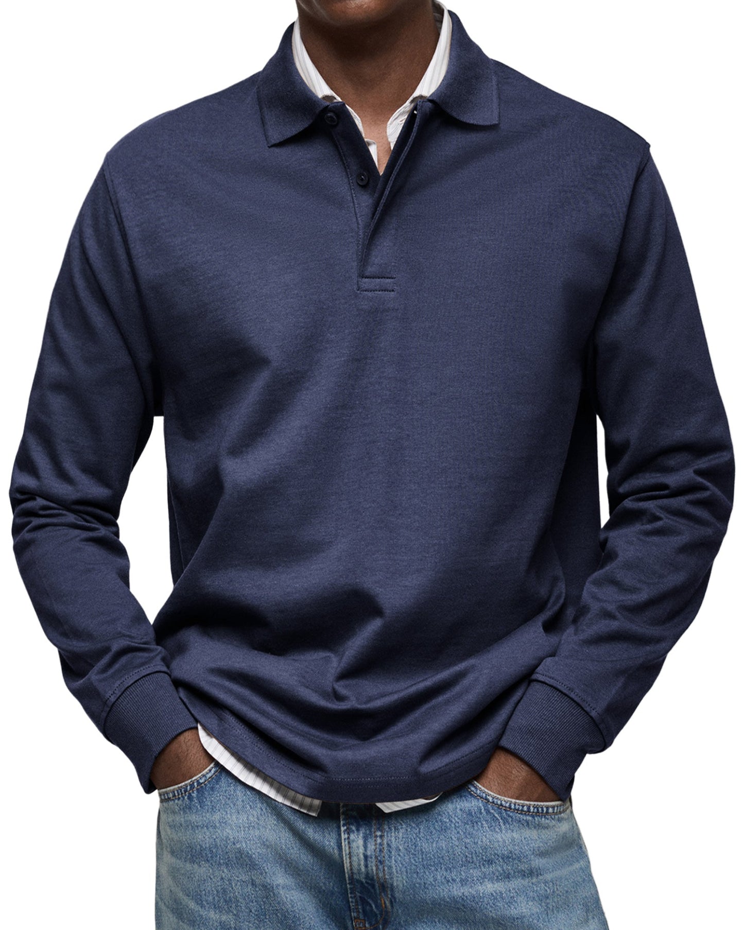 MARCONELLI | Polo di lusso a maniche lunghe