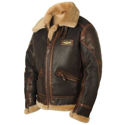 Maverick — Giacca Aviatore Limitata con Pelliccia