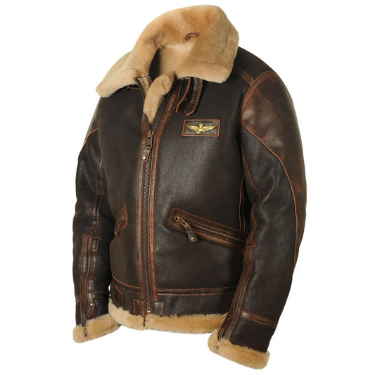 Maverick — Giacca Aviatore Limitata con Pelliccia
