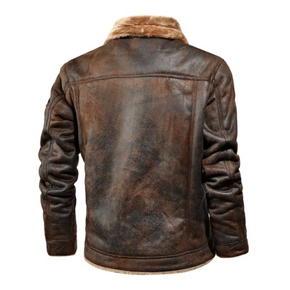 Dobromir | Giacca in pelle calda e versatile