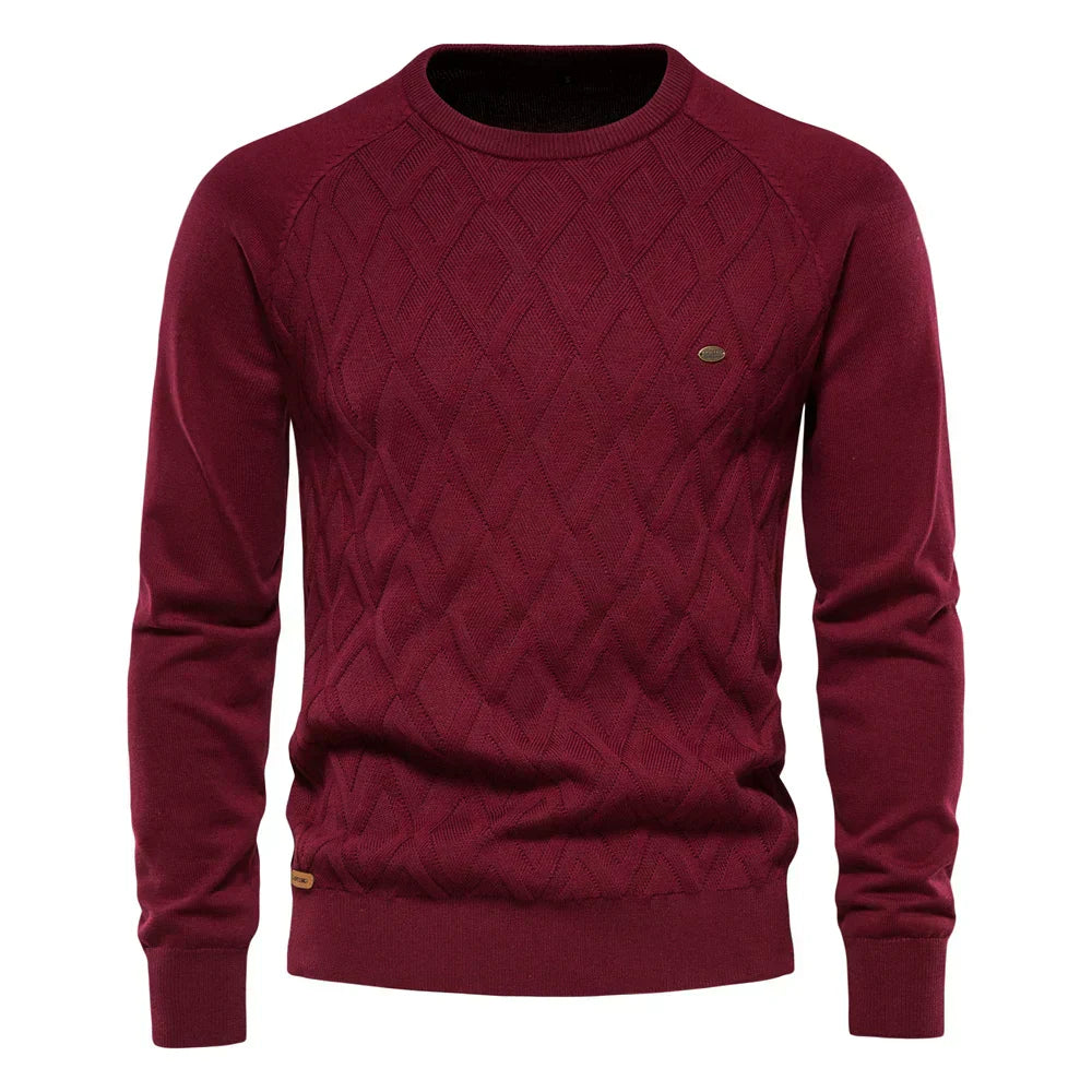 Lavenir™ | Maglione da uomo con motivo a rombi