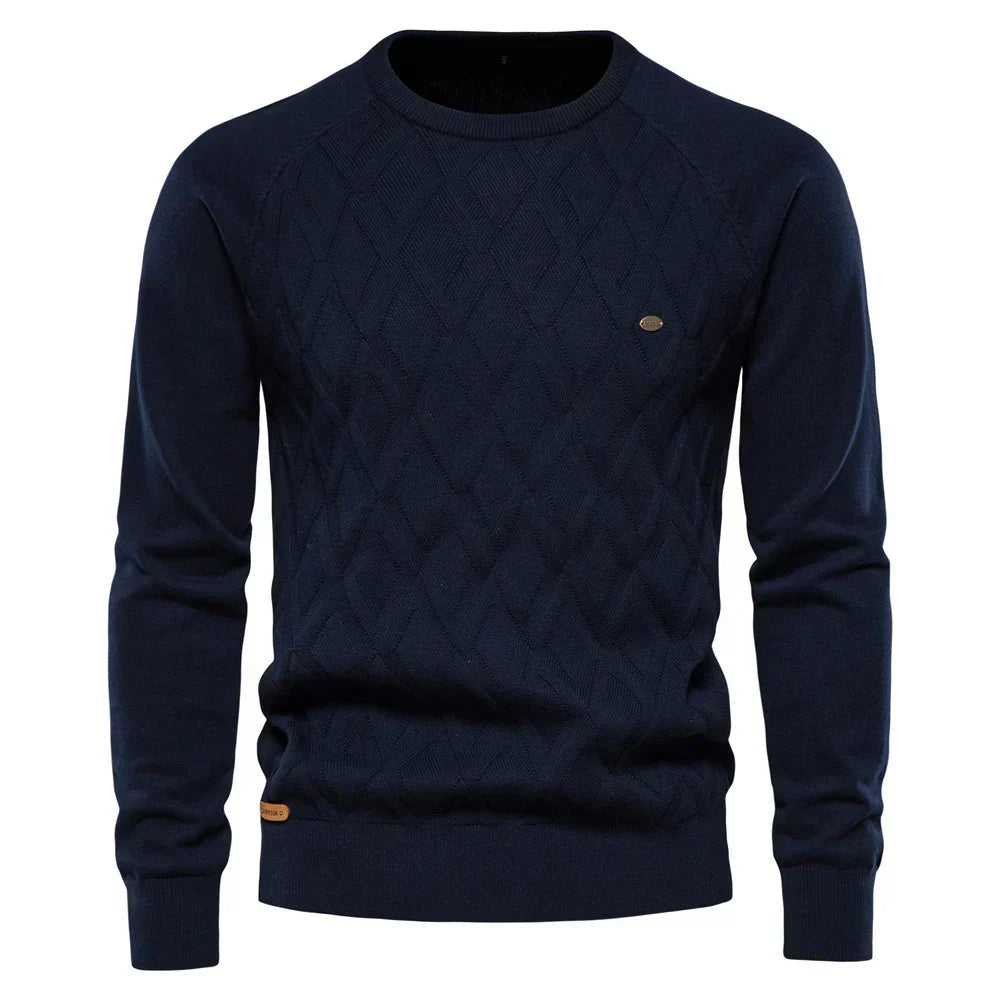 Lavenir™ | Maglione da uomo con motivo a rombi