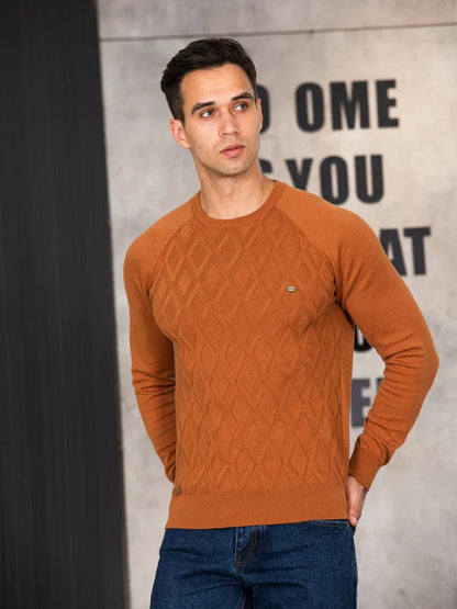 Lavenir™ | Maglione da uomo con motivo a rombi