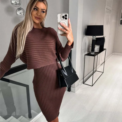 Set maglione e abito in maglia Autunno/Inverno 2025