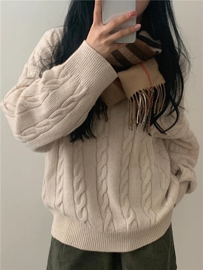 Realeft | Maglione Oversize con Scollo a V