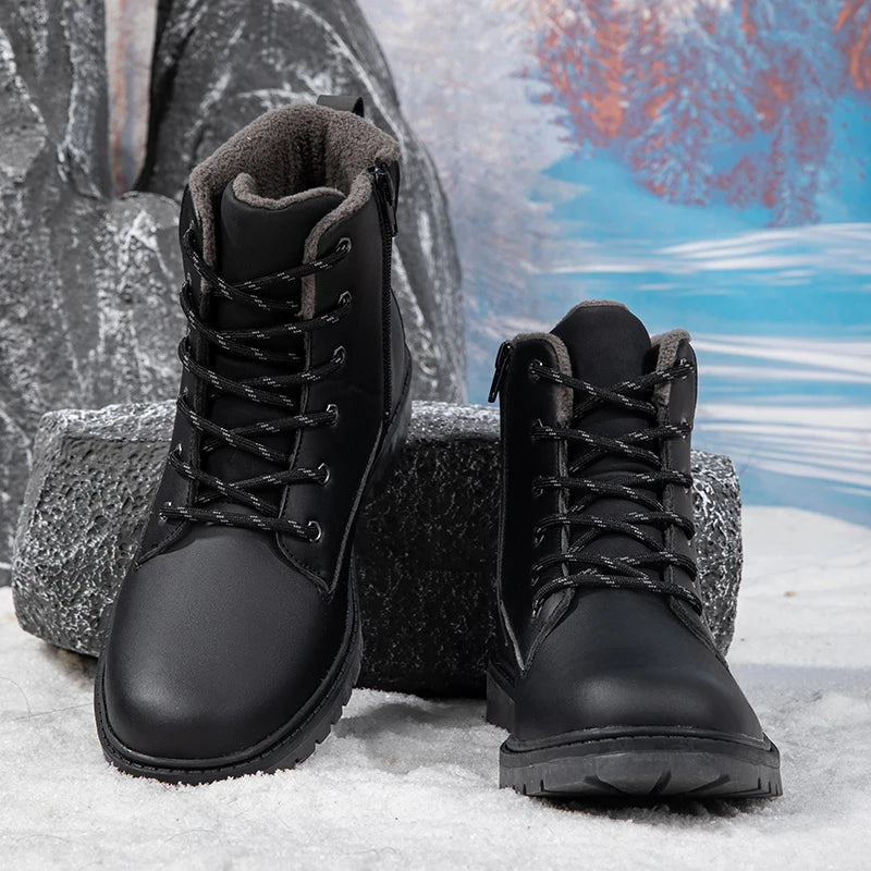 UrbanFur™ Stivaletti da Uomo Foderati in Peluche