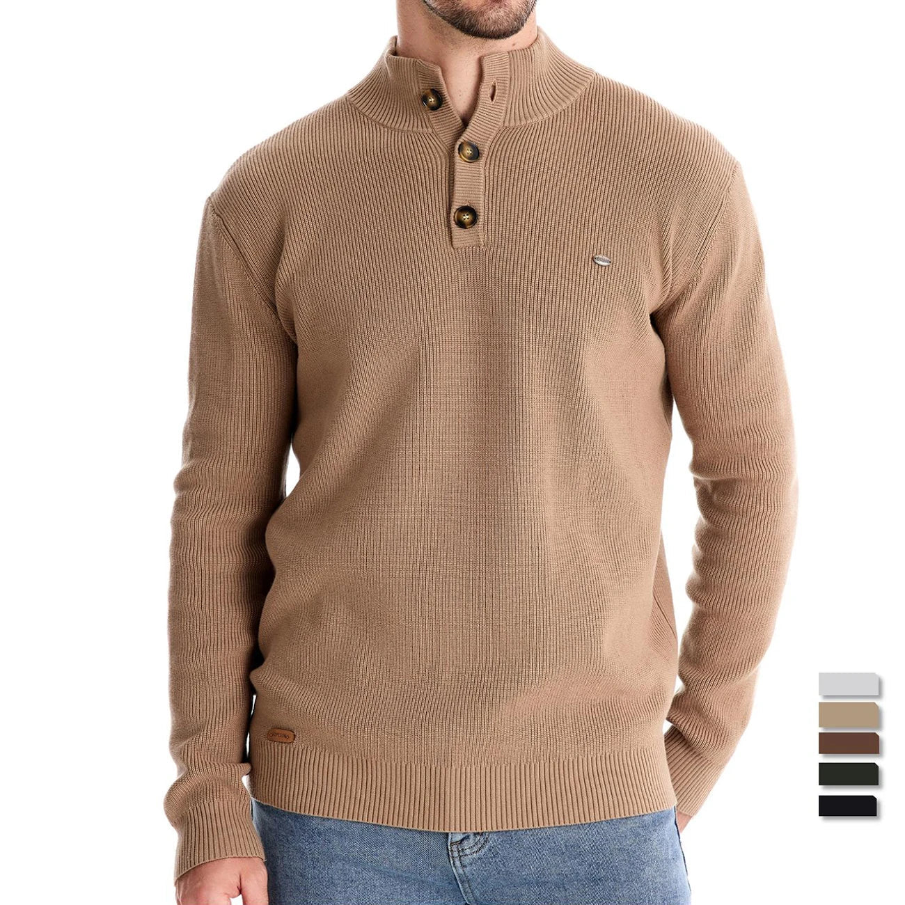 Miravo™ | Maglione da uomo con bottoni