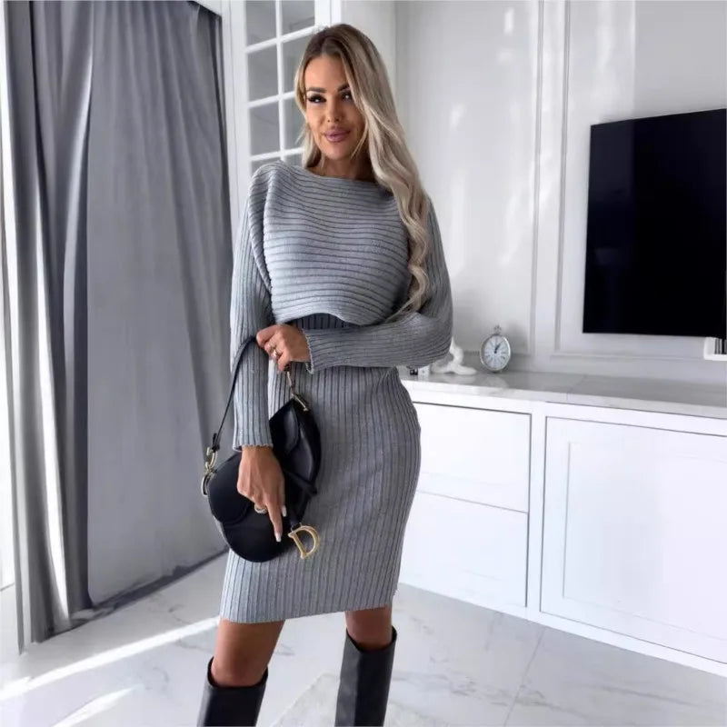 Set maglione e abito in maglia Autunno/Inverno 2025