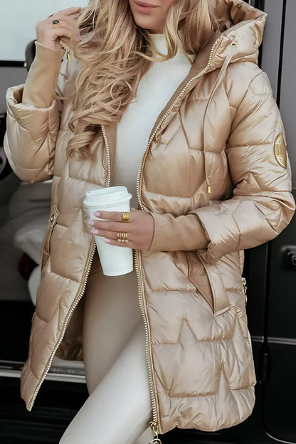 Kalina™ | Elegante cappotto invernale con cappuccio