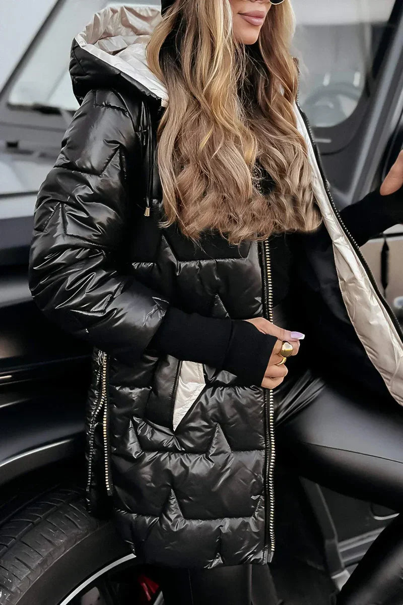 Kalina™ | Elegante cappotto invernale con cappuccio