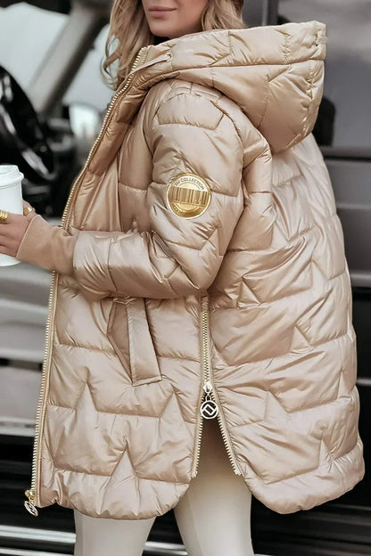 Kalina™ | Elegante cappotto invernale con cappuccio