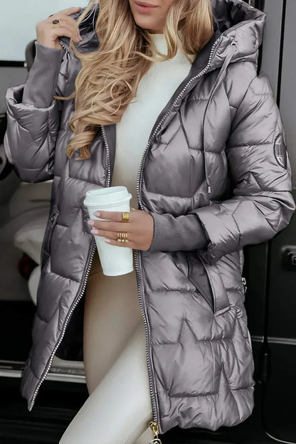 Kalina™ | Elegante cappotto invernale con cappuccio